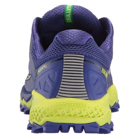 Saucony Women’s Peregrine 7, Blue Citron Size 9.5 - Picture 7 of 7